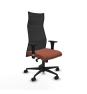 Piqueras y Crespo Albacete malla XL sincro malla negra bali marr?n brazos 1D base nailon ruedas 65mm nailon