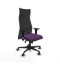 Piqueras y Crespo Albacete malla XL sincro malla negra bali morado brazos 1D base nailon ruedas 65mm engomadas