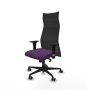 Piqueras y Crespo Albacete malla XL sincro malla negra bali morado brazos 1D base nailon ruedas 65mm engomadas