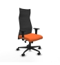 Piqueras y Crespo Albacete malla XL sincro malla negra bali naranja brazos 1D base nailon ruedas 65mm nailon