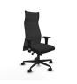 Piqueras y Crespo Albacete malla XL sincro malla negra similpiel negro brazos 1D base nailon ruedas 65mm nailon