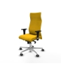Piqueras y Crespo Albacete XL sincro bali amarillo brazos 1D base aluminio ruedas 65mm engomadas