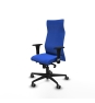 Piqueras y Crespo Albacete XL sincro bali azul brazos 1D base nailon ruedas 65mm engomadas
