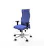 Piqueras y Crespo Albacete XL sincro bali azul claro brazos 1D base aluminio ruedas 65mm engomadas