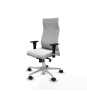 Piqueras y Crespo Albacete XL sincro bali blanco brazos 1D base aluminio ruedas 65 mm nailon