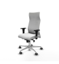 Piqueras y Crespo Albacete XL sincro bali blanco brazos 1D base aluminio ruedas 65mm engomadas