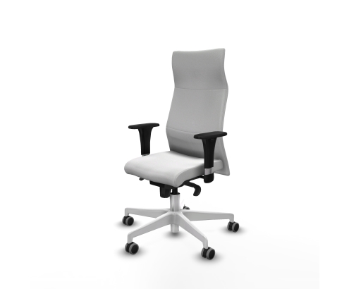 Piqueras y Crespo Albacete XL sincro bali blanco brazos 1D base blanca ruedas 65mm engomadas