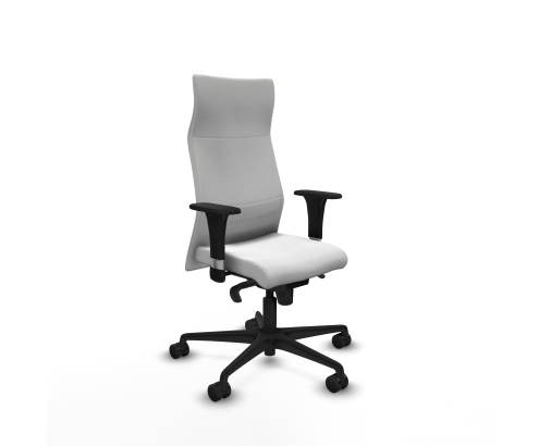 Piqueras y Crespo Albacete XL sincro bali blanco brazos 1D base nailon ruedas 65 mm nailon