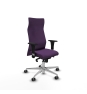 Piqueras y Crespo Albacete XL sincro bali morado brazos 1D base aluminio ruedas 65mm engomadas