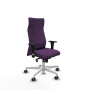 Piqueras y Crespo Albacete XL sincro bali morado brazos 1D base blanca ruedas 65mm engomadas