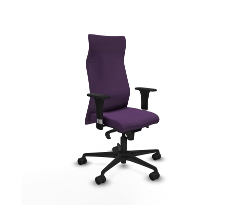 Piqueras y Crespo Albacete XL sincro bali morado brazos 1D base nailon ruedas 65 mm nailon