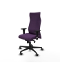 Piqueras y Crespo Albacete XL sincro bali morado brazos 1D base nailon ruedas 65mm engomadas