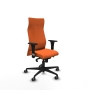 Piqueras y Crespo Albacete XL sincro bali naranja brazos 1D base nailon ruedas 65mm engomadas