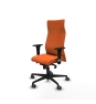 Piqueras y Crespo Albacete XL sincro bali naranja brazos 1D base nailon ruedas 65mm engomadas