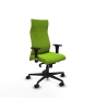 Piqueras y Crespo Albacete XL sincro similpiel pistacho brazos 1D base nailon ruedas 65 mm nailon