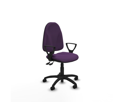 Piqueras y Crespo Algarra AS bali morado brazos fijos base poliamida ruedas nailon 50mm