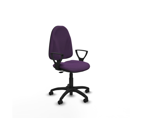 Piqueras y Crespo Algarra CP bali morado brazos fijos base poliamida ruedas engomadas 50mm