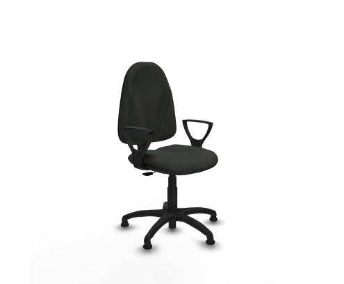 Piqueras y Crespo Algarra CP bali negro brazos fijos base poliamida topes