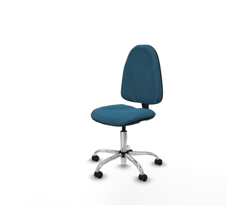 Piqueras y Crespo Algarra CP bali verde petroleo base cromada ruedas autofrenantes 50mm