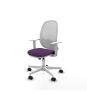 Piqueras y Crespo Cilanco blanca sincro malla blanca bali morado brazos blancos base blanca ruedas 65mm nailon