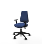 Piqueras y Crespo Elche AS bali azul marino brazos 1D base piramidal ruedas nailon 65mm