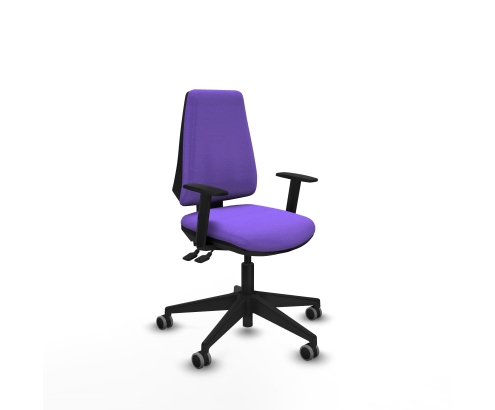 Piqueras y Crespo Elche AS bali lila brazos 1D base piramidal ruedas engomadas 65mm