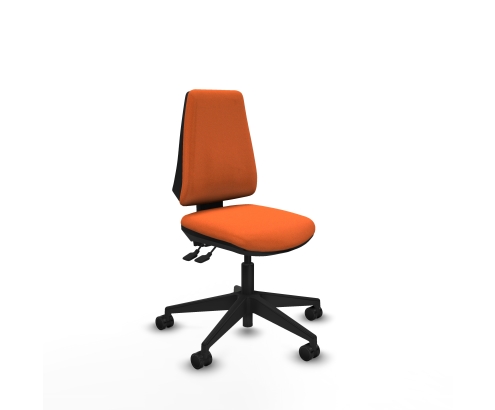 Piqueras y Crespo Elche AS bali naranja base piramidal ruedas nailon 65mm
