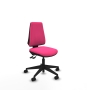 Piqueras y Crespo Elche AS similpiel rosa base piramidal ruedas nailon 65mm
