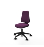 Piqueras y Crespo Elche CP similpiel morado base piramidal ruedas nailon 65mm