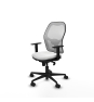 Piqueras y Crespo Jorquera sincro malla blanca bali blanco brazos 1D base nailon  ruedas 65mm nailon