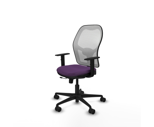 Piqueras y Crespo Jorquera traslack malla blanca bali morado brazos 1D base nailon ruedas 65mm nailon