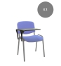 Piqueras y Crespo Kit de 2 brazos derechos + 2 palas derechas PVC