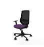 Piqueras y Crespo Mardos sincro bali morado brazos 1D base nailon ruedas 65mm nailon