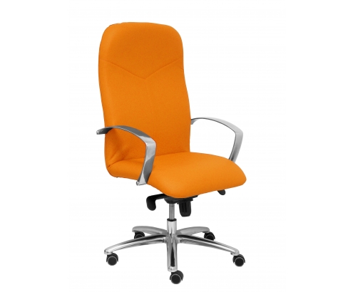 Piqueras y Crespo Sillon Caudete similpiel naranja