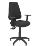Piqueras y Crespo Silla Elche S brazos regulables bali color negro con topes