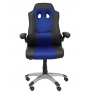 Piqueras y Crespo Silla gaming Talave similpiel negro y azul