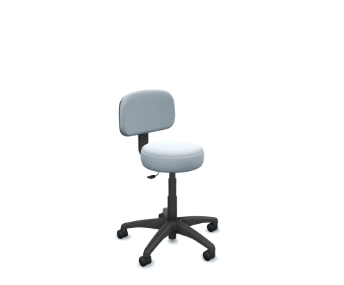 Piqueras y Crespo Silla Llanos contaco lama bali blanco ruedas nailon 50.