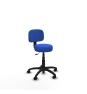 Piqueras y Crespo Silla Llanos giratorio bali azul base poliamida 600 ruedas nailon 50