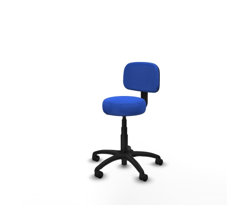 Piqueras y Crespo Silla Llanos giratorio bali azul base poliamida 600 ruedas nailon 50