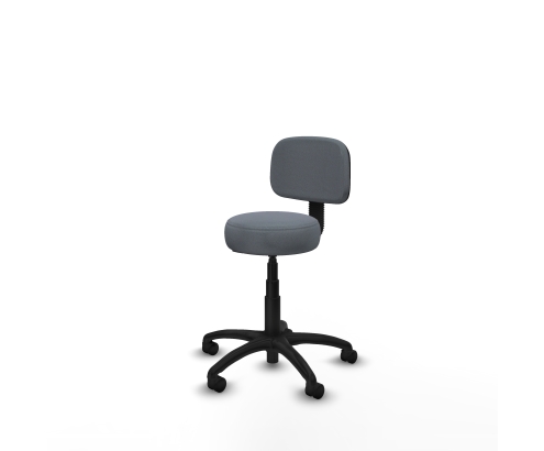 Piqueras y Crespo Silla Llanos giratorio bali gris base poliamida 600 ruedas nailon 50