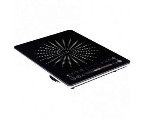 PLACA DE INDUCCION JATA 2100W ͘120 260MM DISPLAY LED 8 FUNCIONES PROGRAMADAS SUPERFICIE DE CRISTAL DE 4 MM VIN145