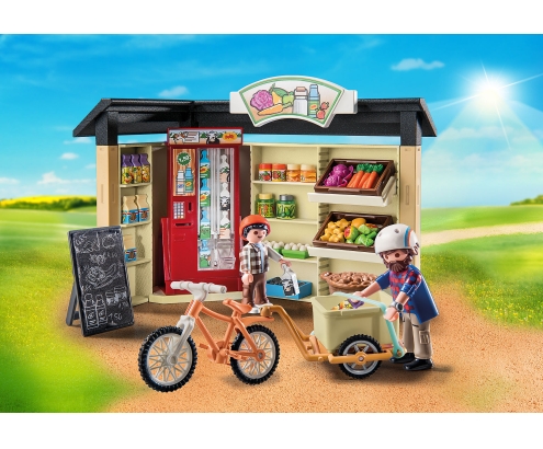Playmobil tienda de granja 24 horas