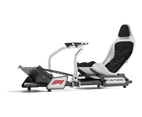 Playseat Formula Instinct - F1 Edition Silla para videojuegos universal Asiento acolchado Negro, Blanco