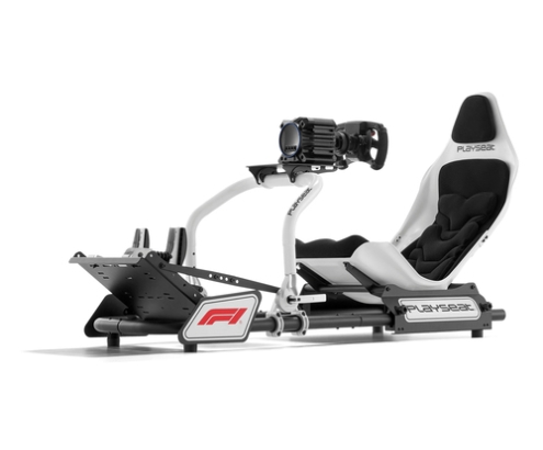 Playseat Formula Instinct - F1 Edition Silla para videojuegos universal Asiento acolchado Negro, Blanco
