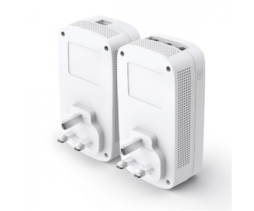 PLC TP-LINK HOMEPLUG AV1300 3P ETHERNET GIGA PASS THROUGH KIT DE 2U TL-PA8033P KIT