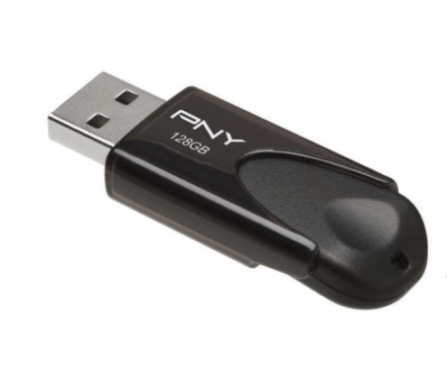 PNY Attaché 4 unidad flash USB USB 2.0 tipo A 128GB Negro