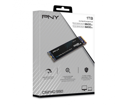 PNY CS2140 M.2 1000 GB PCI Express 4.0 3D NAND NVMe