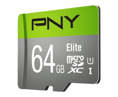 PNY Elite Memoria flash 64 GB MicroSDXC Clase 10