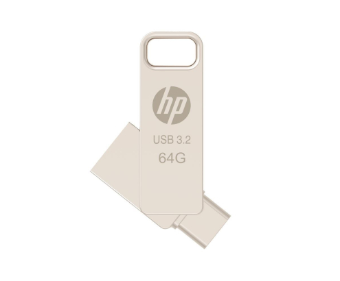 PNY HP x206C unidad flash USB 64 GB USB Type-A / USB Type-C 3.2 Gen 1 (3.1 Gen 1) Plata