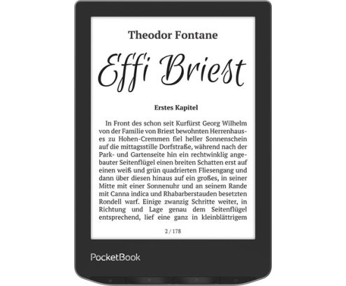 PocketBook Verse lectore de e-book 8 GB Wifi Gris